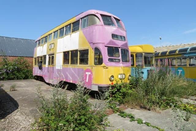 A little faded now, tram number 710 requires a loving owner and some TLC. Photo: John Woodman