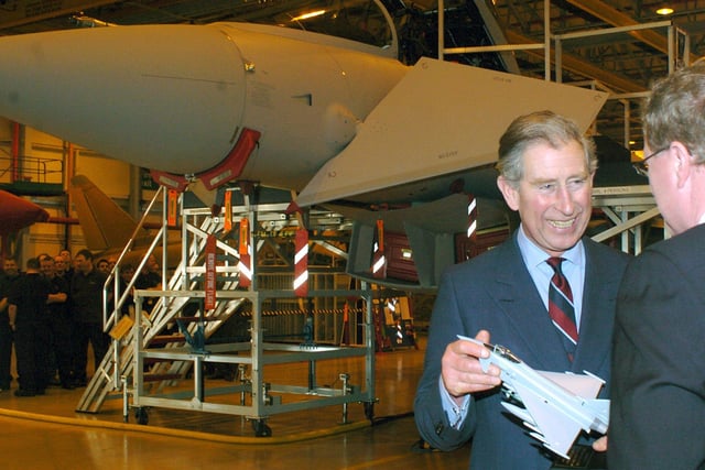 BAE Systems Warton visit in 2006