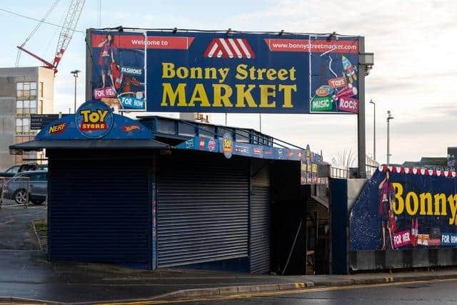 Bonny Street Market which was dismantled in January