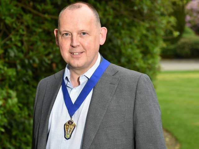 Chris Brown, Managing Director at Brown & Co who is the new president of the Lancashire and South Lakeland branch of the Institute of Chartered Accountants in England and Wales Lancashire