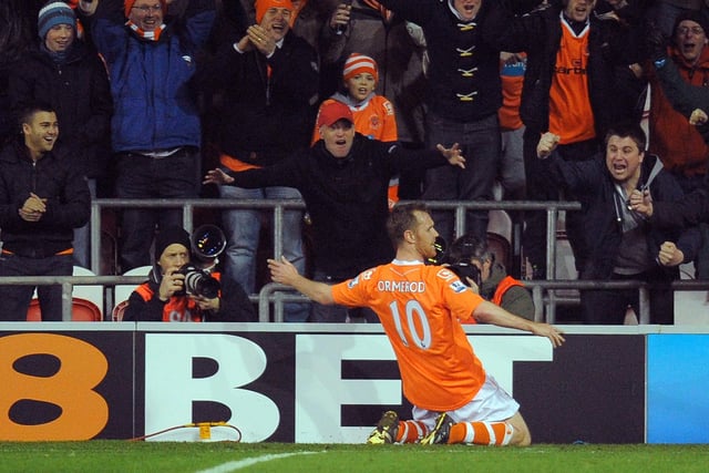 Brett Ormerod remains a popular figure at Bloomfield Road. He joined Blackpool twice during his career, helping the club to the Premier League in his second stint.