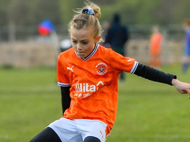 Girls' football is on the agenda for Blackpool FC Community Trust this month