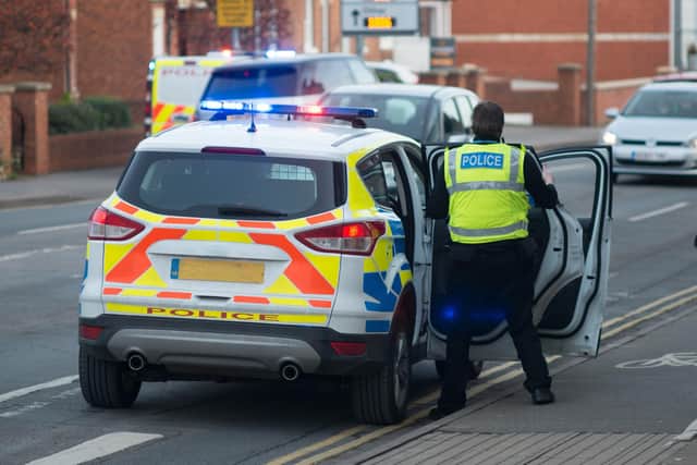 A drunk driver led police on a high-speed chase through Lancashire