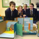 Year 7 pupils at Palatine High School in Blackpool are being helped with the transition from junior school by having some of their lessons in the Designated Interactive Area.
Pupils with their pirate island models