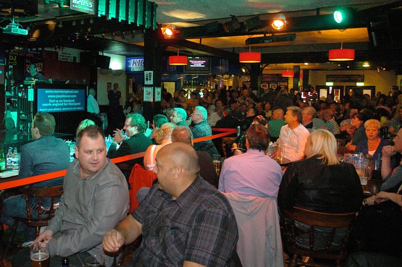 A packed Merrie England ahead of the annual Pub Star talent contest