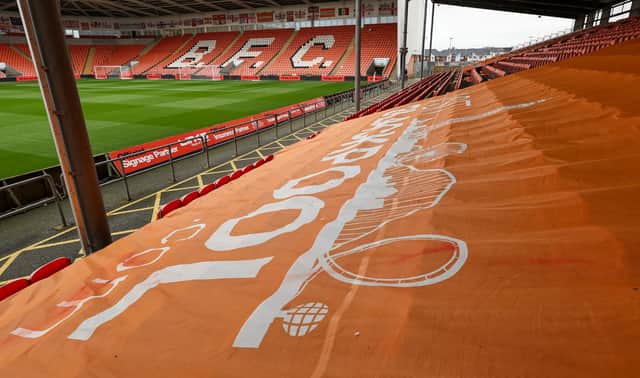 Bloomfield Road have a sold-out away end on Saturday. Carlisle United are their next opponents. (Photographer Lee Parker / CameraSport)