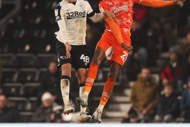Blackpool welcome Derby County to Bloomfield Road tomorrow for their final home game of the season