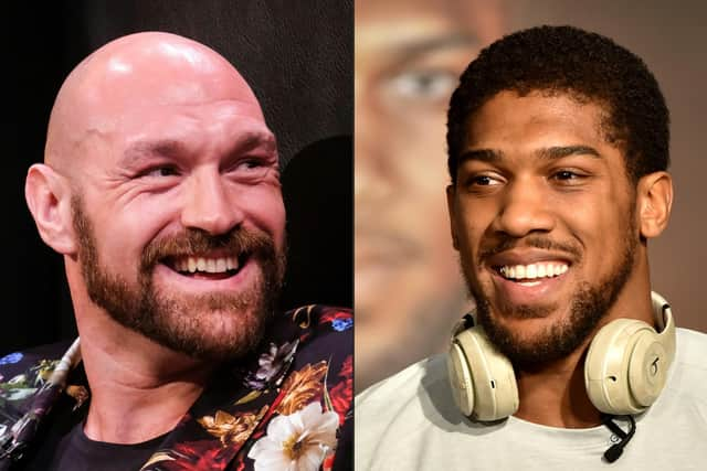 Tyson Fury and Anthony Joshua