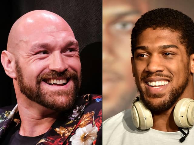 Tyson Fury and Anthony Joshua