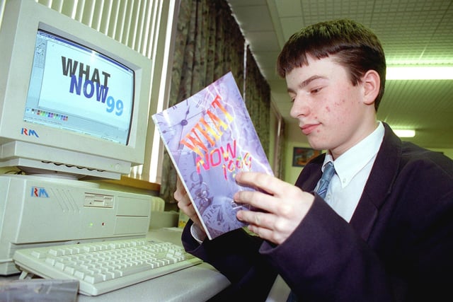 Nathan Hill was 16 when he designed the front cover for Blackpool Council's guide for young people in 1999