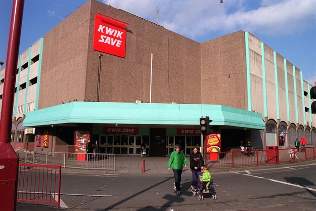 Kwik Save once operated from the iconic store on the corner of Talbot Road and Dickson Road. It was also Fine Fare and Food Giant, among others. This photo was in 1999 as it was about to close as Kwik Save
