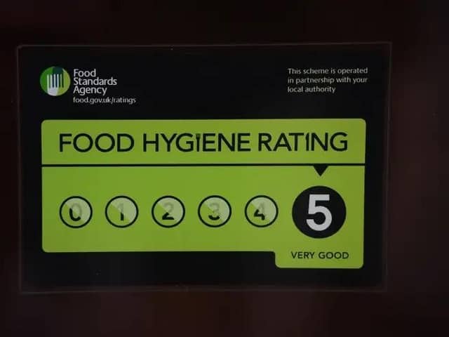 New food hygiene ratings have been awarded to 15 Blackpool establishments by the Food Standards Agency