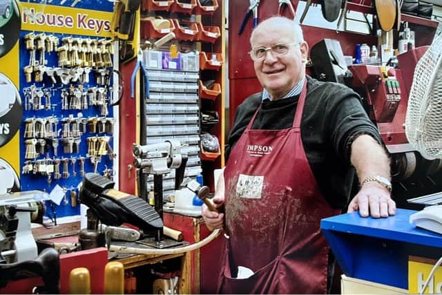 Blackpool cobbler Barry Wood who has died