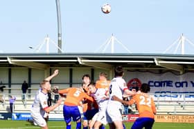 Match action from AFC Fylde's clash with Braintree Town (photo: AFC Fylde)