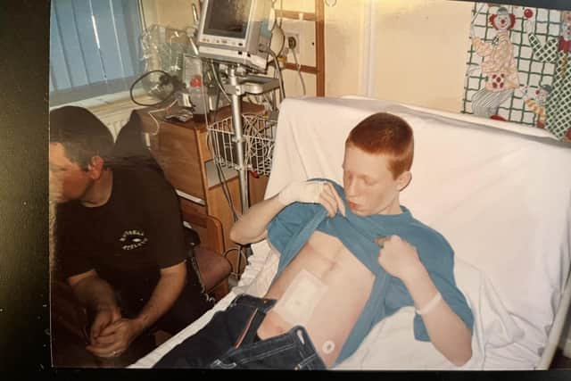 Kieran Cooper needed several operations for his heart conditions