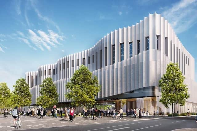 An artist's impression of how Blackpool's Multiversity will look.