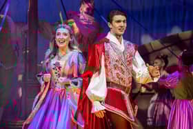 Maisie Sellwood and Josh Belward were among the stars of Sleeping Beauty at Blackpool Grand Theatre