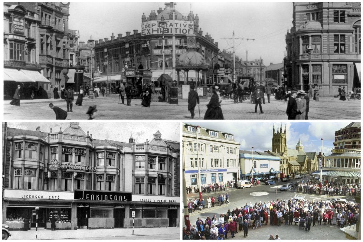 21 incredible nostalgia soaked photos of Blackpool Talbot Square through ...