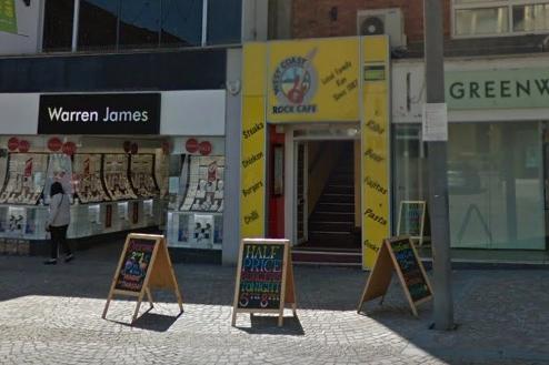 West Coast Rock Cafe, 3-5 Abingdon Street, Blackpool FY1 1DG