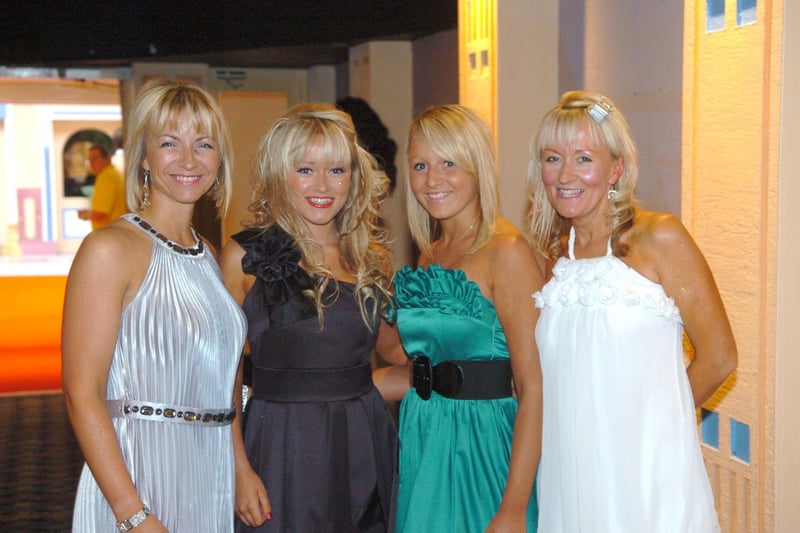 This was at the finals in 2008. Pictured are Susan Wilde, Shannon Hamill, Natasha Gaskell and Ann Marie Clossick