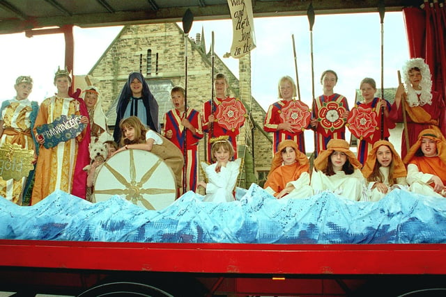 St Peter's RC School float in 1998