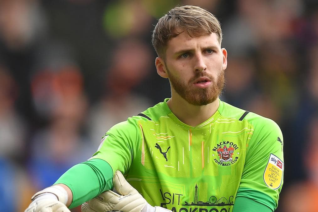 Its What Everyone Wants Ex Man City Goalkeeper Thriving On Regular Game Time With Blackpool 