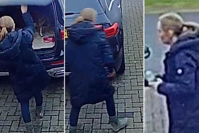 New CCTV pictures of Nicola Bulley, captured by her doorbell camera on the morning she went missing (Friday, January 27), show her loading her car outside her home before driving her two children to school. She is seen wearing a long dark coat - believed to be black. Her blonde hair is pulled back in a ponytail.