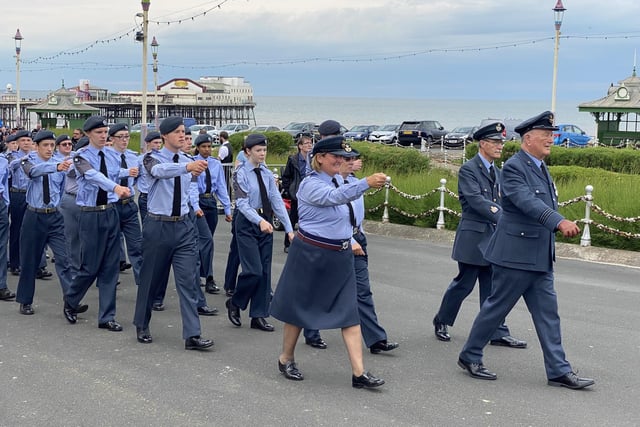 Armed Forces service and parade at Blackpool War Memorial and Cenotaph on Sunday, June 25.