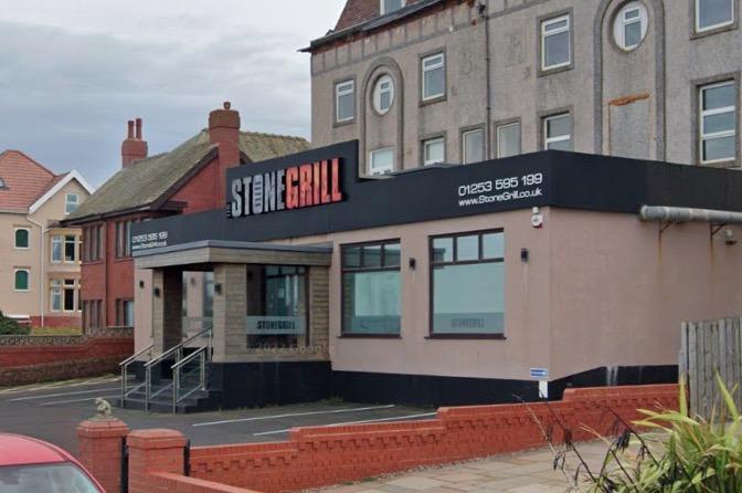 The Stone Grill / 272-274 Queen's Promenade, Blackpool FY2 9HD / Last inspected: April 4, 2019 / You can order via: stonegrill.co.uk, just-eat.co.uk, ubereats.com, deliveroo.co.uk