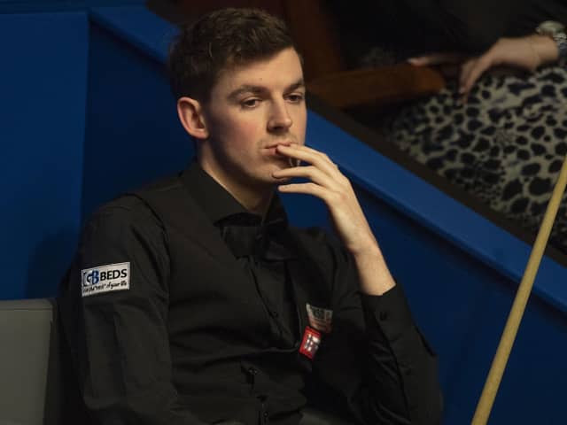 James Cahill is due to face Stephen Maguire