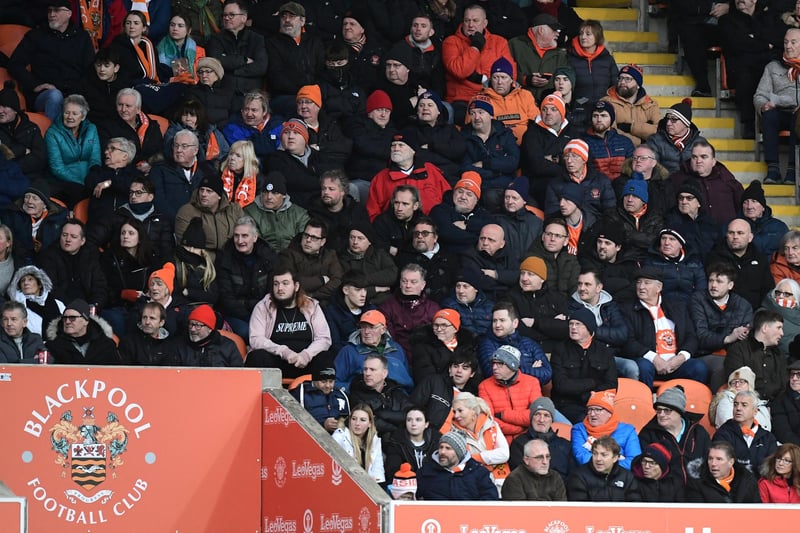 Seasiders supporters enjoyed the victory over Exeter City.