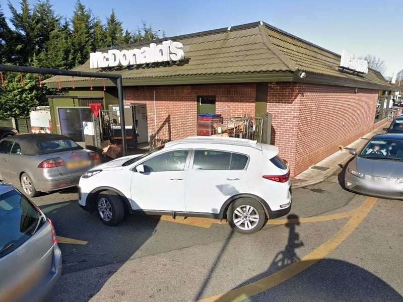 The drive thru on Morecambe Road has a rating of 3.6 out of 5 from 2,400 Google reviews