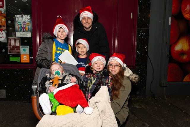 Visitors to the Layton Christmas Lights Switch On. Photo: Kelvin Lister-Stuttard