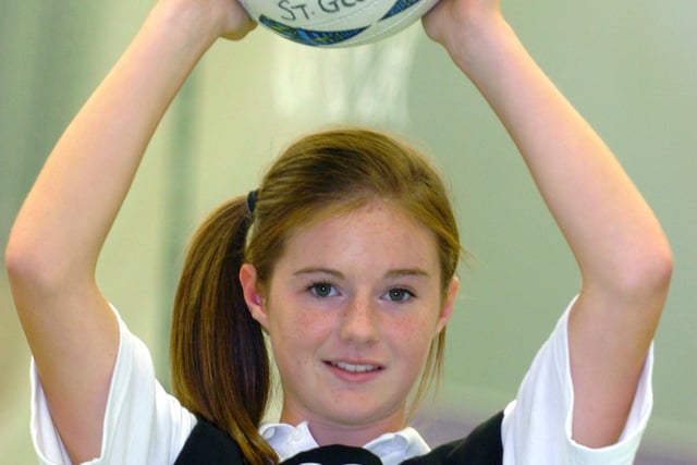 14-year-old Hayley Thompson had been selected to play for the Lancashire U-14s Netball Team in 2005