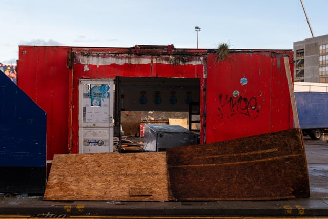 The derelict remains of Bonny Street Market before it makes way for Blackpool Central project - there were traders there for 37 years. Photo: Kelvin Stuttard