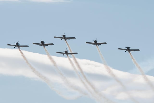 The Ravens perform at the Blackpool Air Show 2023. Photo: Kelvin Lister-Stuttard 