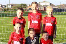 The Freckleton Reds line-up Picture: Karen Tebbutt