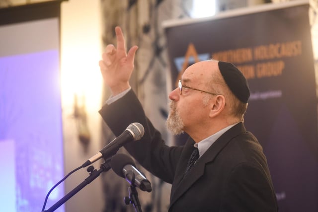 The Holocaust Memorial Day was held on Friday