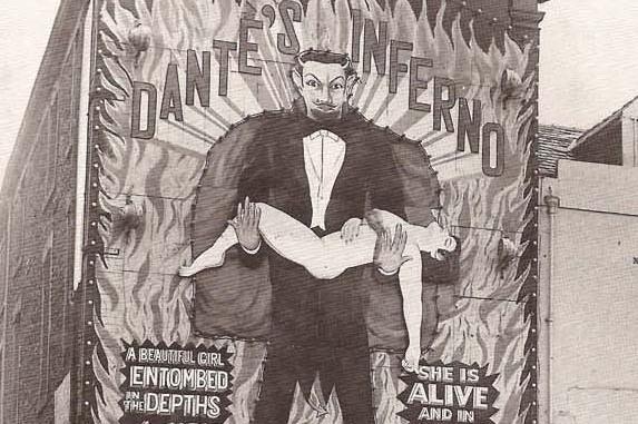 Golden Mile sideshow - Dante's Inferno at the Montmartre Theatre
