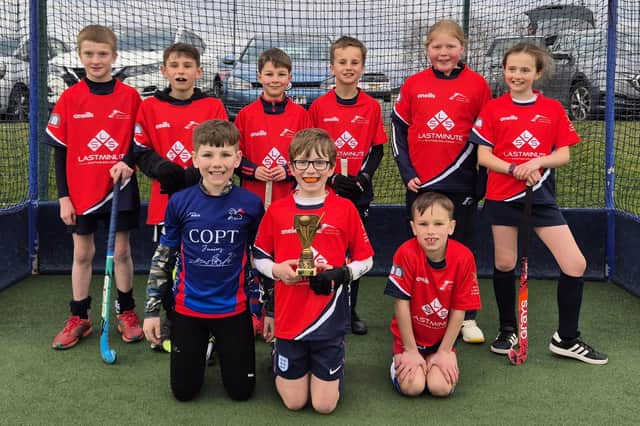 Lytham St Annes Hockey Club's U10s mixed team won their Lancashire tournament Picture: Lytham St Annes Hockey Club