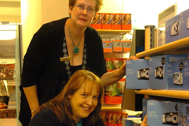 Kathryn Brimlow with her daughter Sarah Brimlow at Marks and Spencers in Blackpool. The pair both worked at the store together over Christmas, 2005