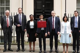 The Chancellor Rishi Sunak and his team are coming under pressure to act to ease the impact of rising costs
Photo: Steve Barclay Getty Images
