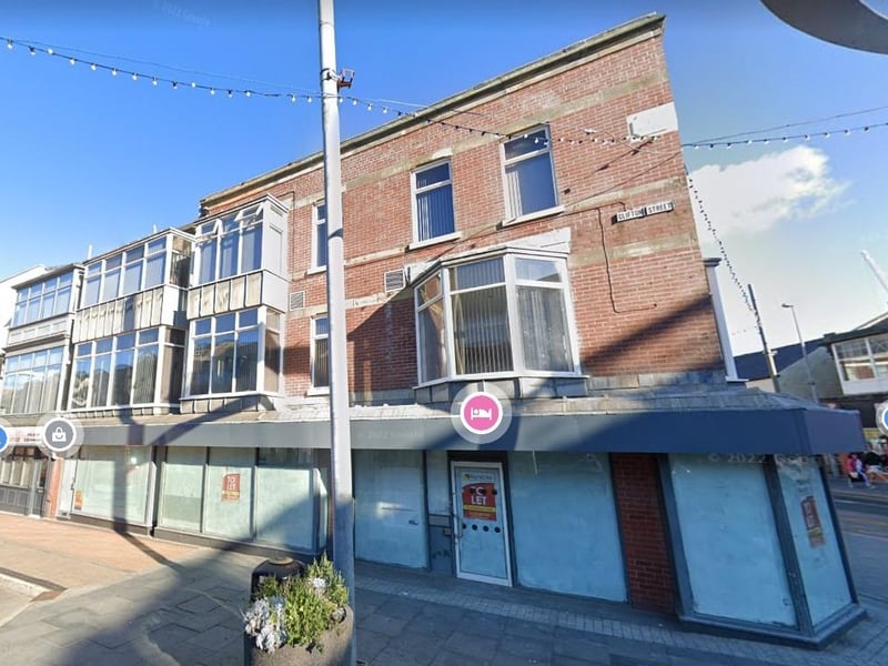 This is a premier site for a shop but stands empty at the moment. It used to be the Bradford and Bingley Building Society and was a furniture shop before then. Do you agree it is one of the worst?