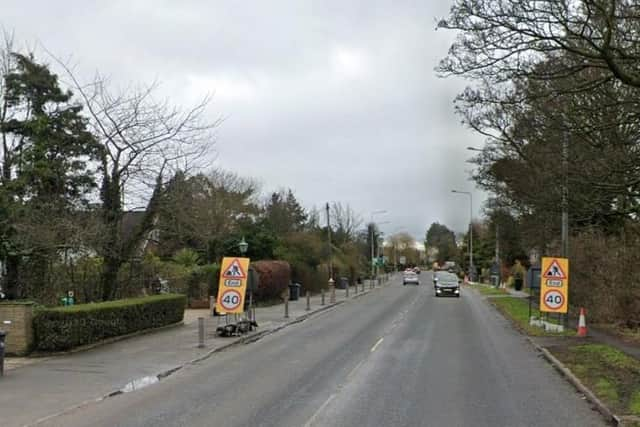 A number of police were spotted responding to an incident at an address on Mains Lane in Poulton (Credit: Google)