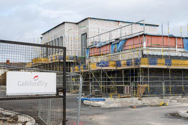 Work is developing on Blackpool's new ambulance station on Parkinson Way, Blackpool. Photo: Kelvin Stuttard
