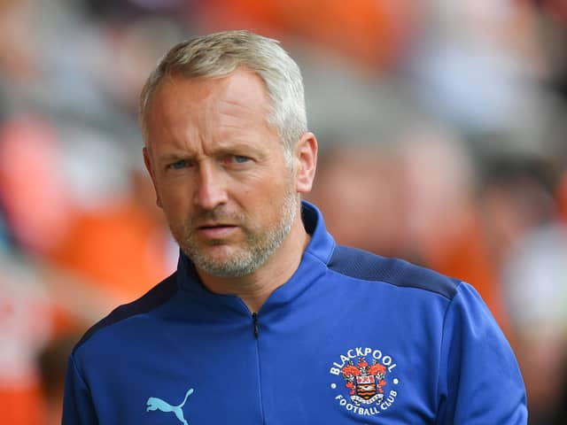Blackpool's Manager Neil Critchley

The EFL Sky Bet Championship - Blackpool v Barnsley - Saturday 25th September 2021 - Bloomfield Road - Blackpool