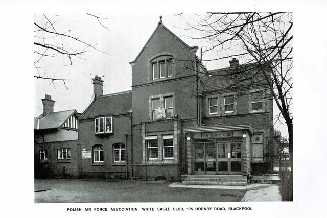 The White Eagle Club on Hornby Road in Blackpool.