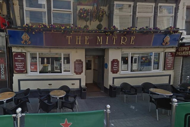 The Mitre in West Street is one of Blackpool's oldest, traditional, smallest and and most well-known pubs in Blackpool serving real ales and draught beers. It was also one of Tripadvisor's Traveller Choice winners in 2022