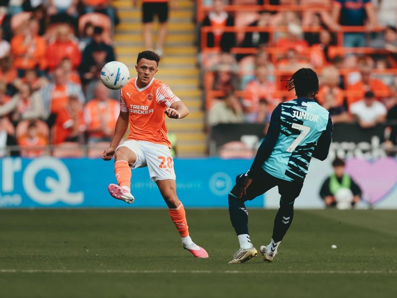 Jordan Williams bagged his first goal in Tangerine on Saturday afternoon.