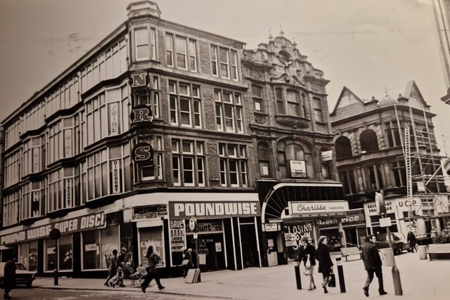This is where Boots is now. The photo was taken because the new store had been announced